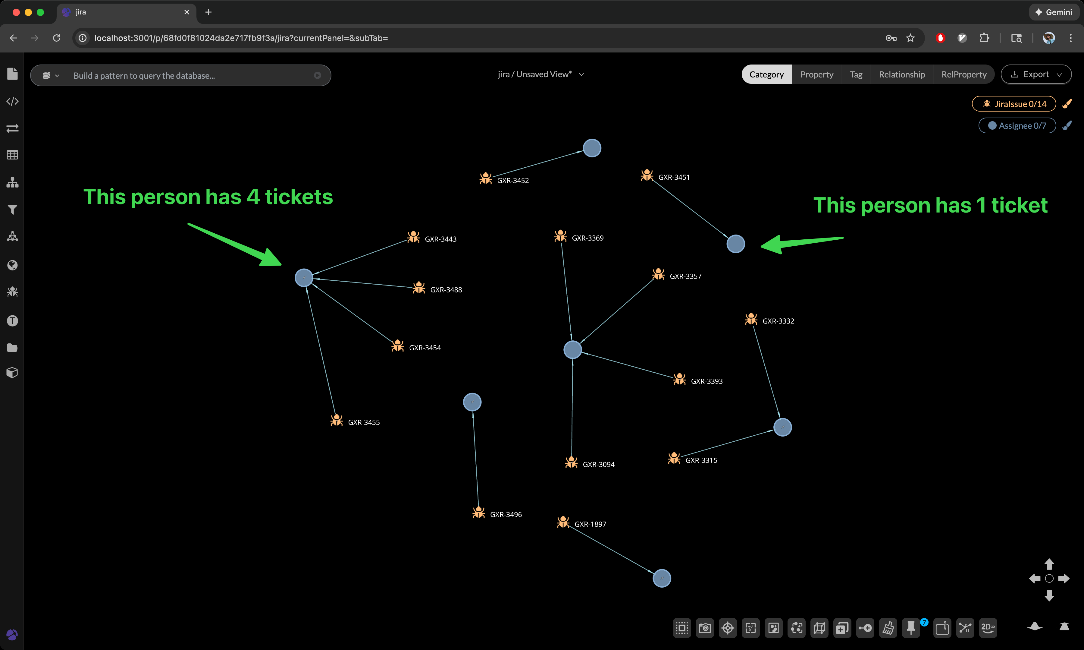 Vibe coding a Jira dashboard in GraphXR with Cursor